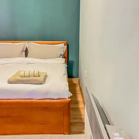 Fireplace Near Bus & Train Station Apartman *